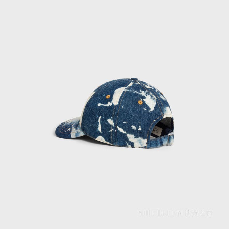 Celine baseball cap in cotton and denim Size ONE SIZE - 4 Thumbnail