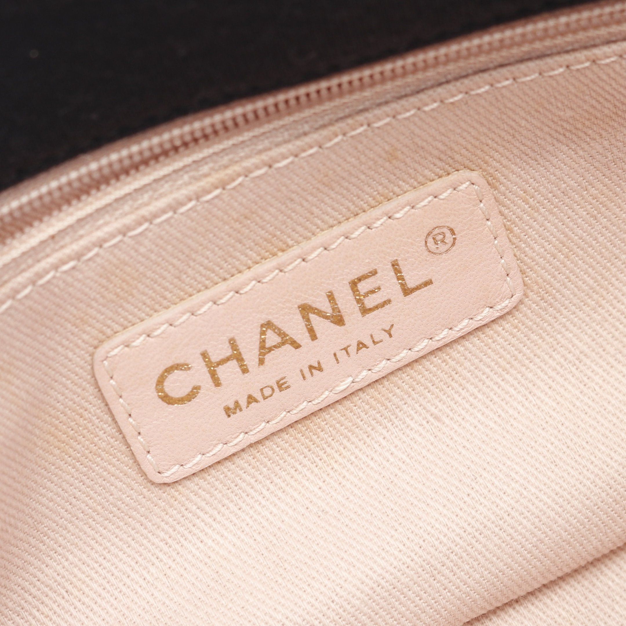 Chanel Chanel Mini Matelasse 20 Chain Shoulder Bag Cotton Jersey Fabric Black Multicolor Gold Hardware Size ONE SIZE - 4 Thumbnail