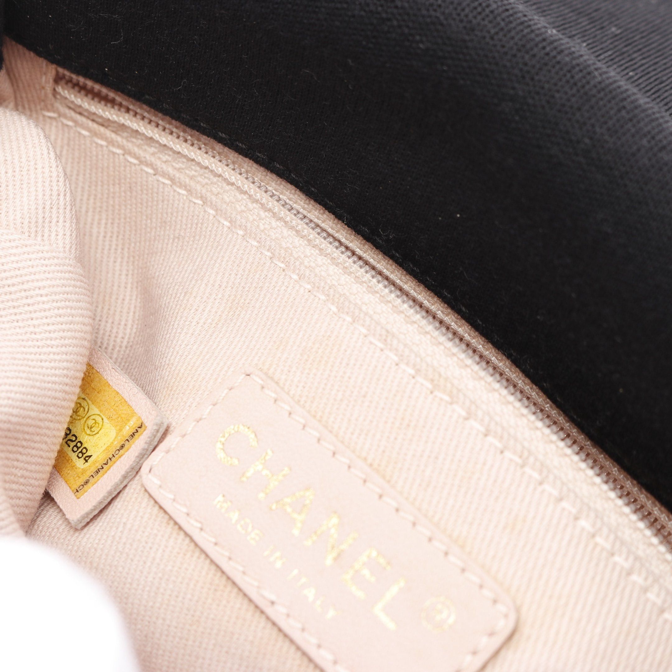 Chanel Chanel Mini Matelasse 20 Chain Shoulder Bag Cotton Jersey Fabric Black Multicolor Gold Hardware Size ONE SIZE - 9 Thumbnail