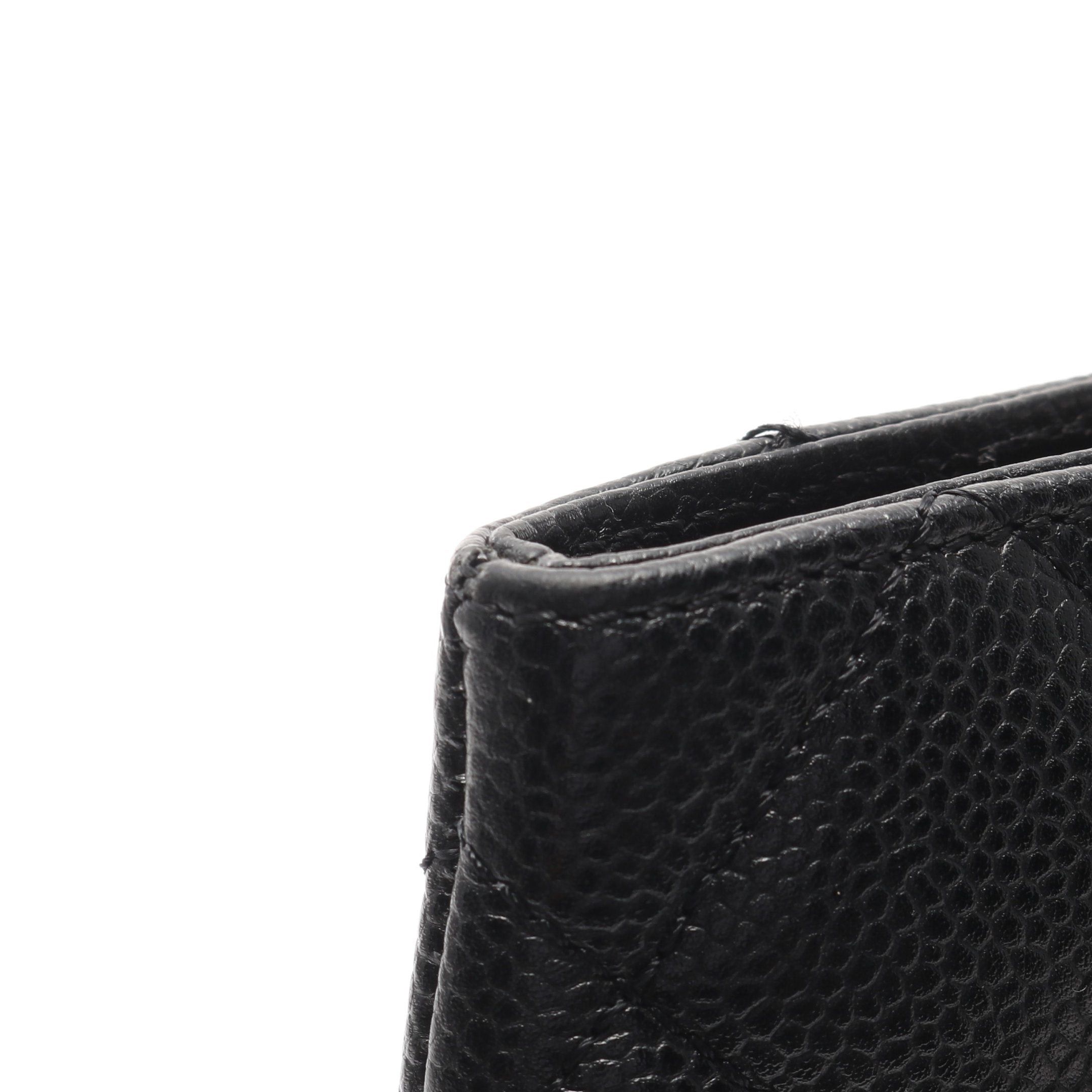 Chanel Chanel Reissue Tote Handbag Bag Caviar Skin Black Gold Hardware Size ONE SIZE - 12 Thumbnail
