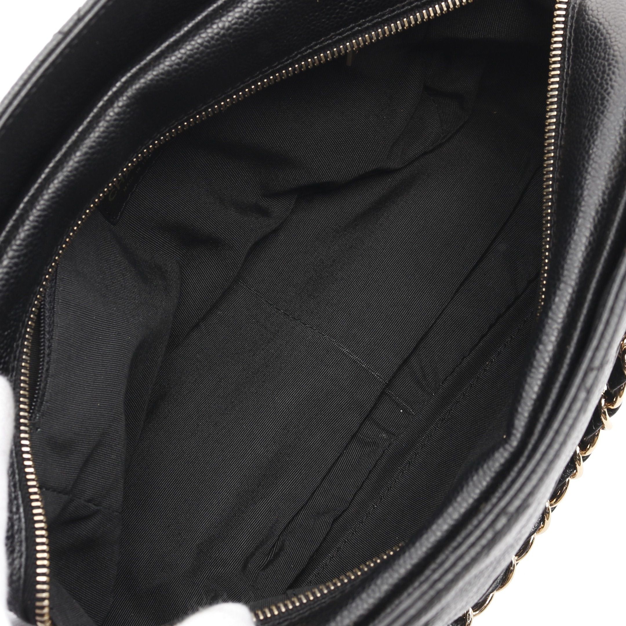 Chanel Chanel Matelasse Chain Shoulder Bag Caviar Skin Black Gold Hardware Size ONE SIZE - 3 Thumbnail