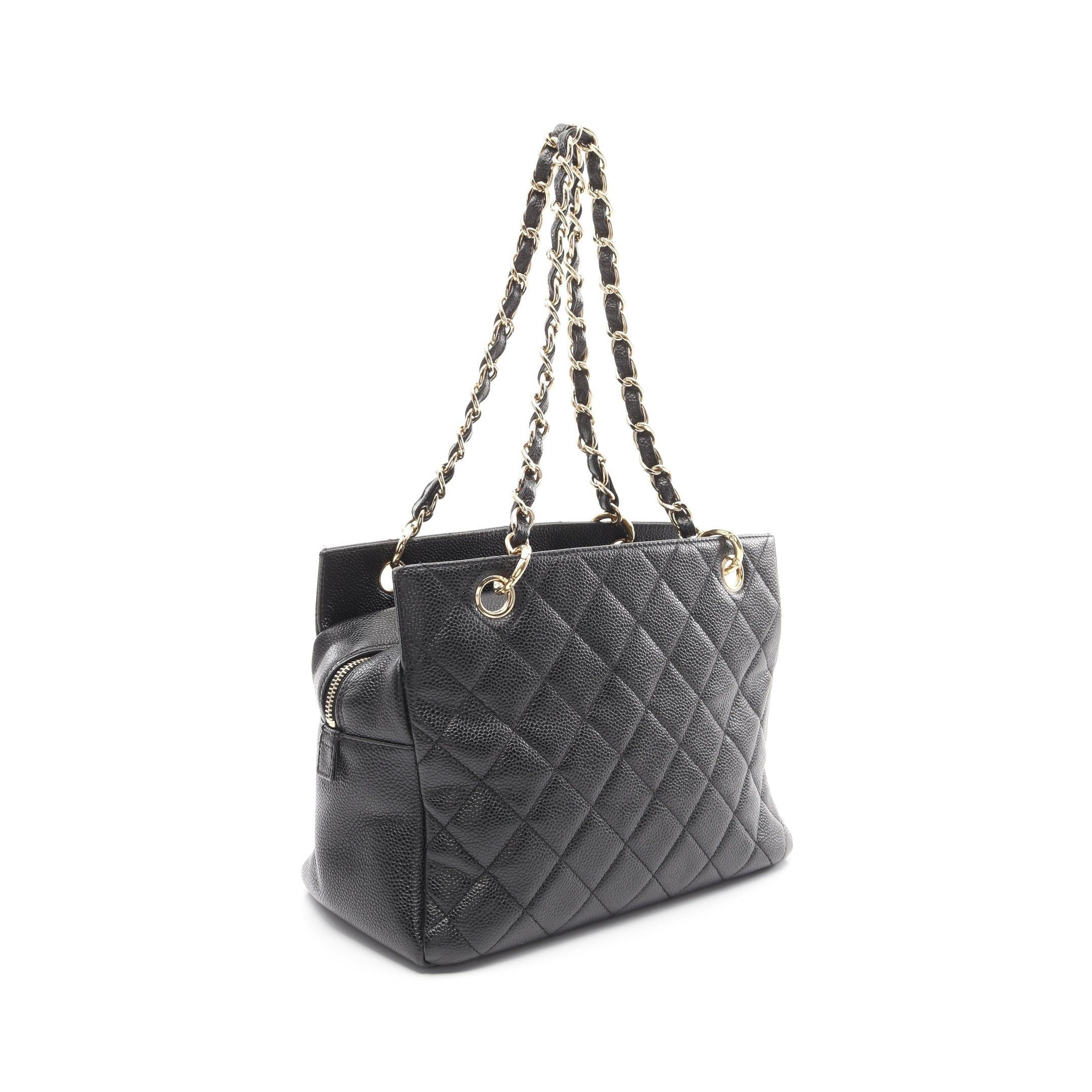 Chanel Chanel Matelasse Chain Shoulder Bag Caviar Skin Black Gold Hardware Size ONE SIZE - 2 Thumbnail