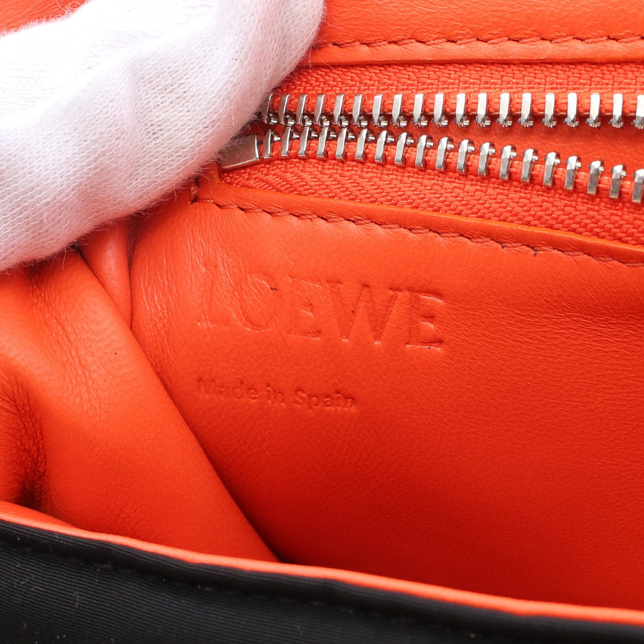Loewe Loewe Goya Puffer Shoulder Bag Nylon Leather Black Size ONE SIZE - 4 Thumbnail