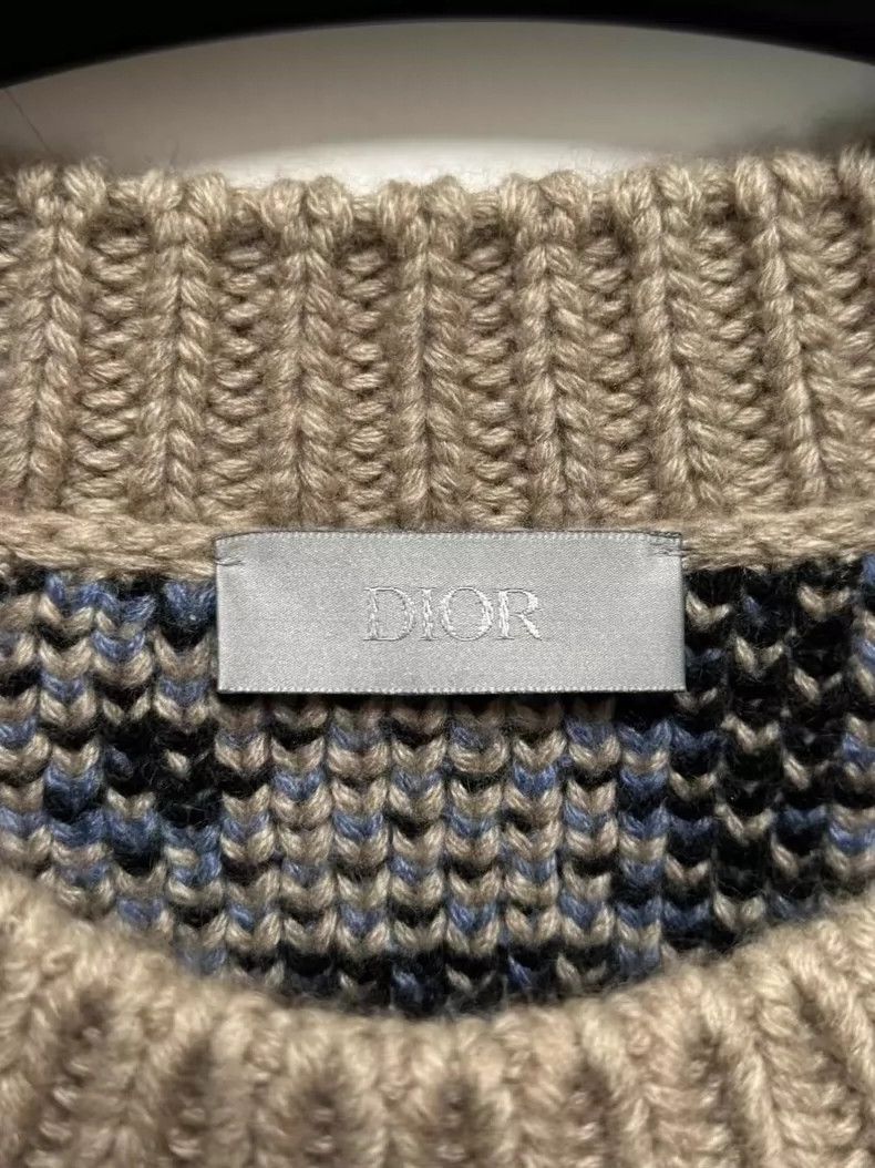 Dior Dior Travis Scott Patterned Knit Vest-yf Size US L / EU 52-54 / 3 - 3 Thumbnail