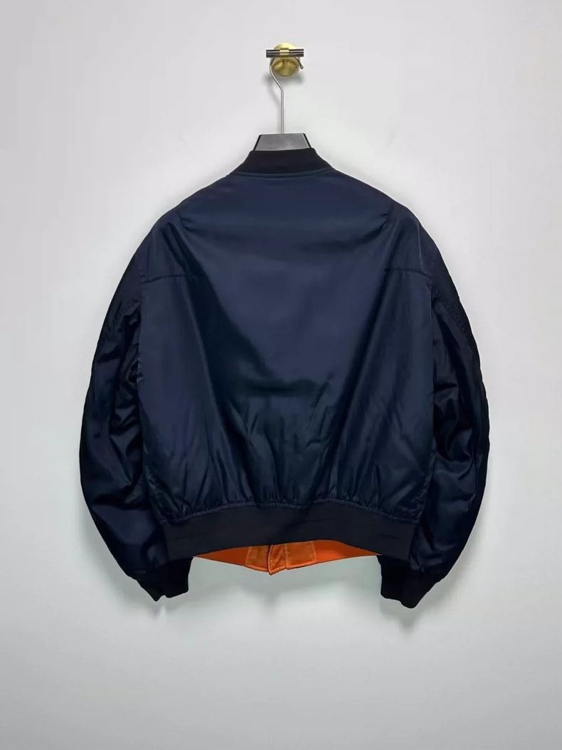 Dior Dior Navy Embroidered Bomber Jacket-yf Size US L / EU 52-54 / 3 - 2 Thumbnail
