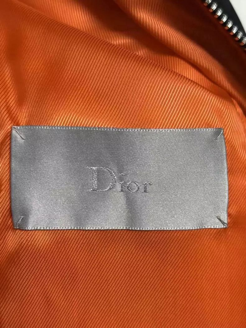 Dior Dior Navy Embroidered Bomber Jacket-yf Size US L / EU 52-54 / 3 - 6 Thumbnail