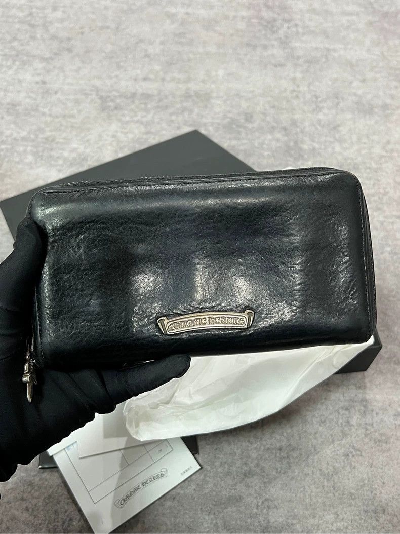 Chrome Hearts Chrome Hearts Flame Cross Wallet-yf Size ONE SIZE - 3 Thumbnail