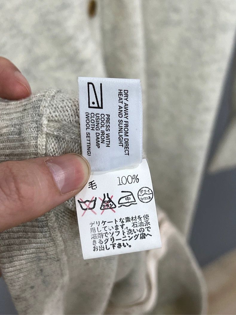Hermes Hermes Wool Open Cardigan with Gold Buttons-yf Size US M / EU 48-50 / 2 - 4 Thumbnail