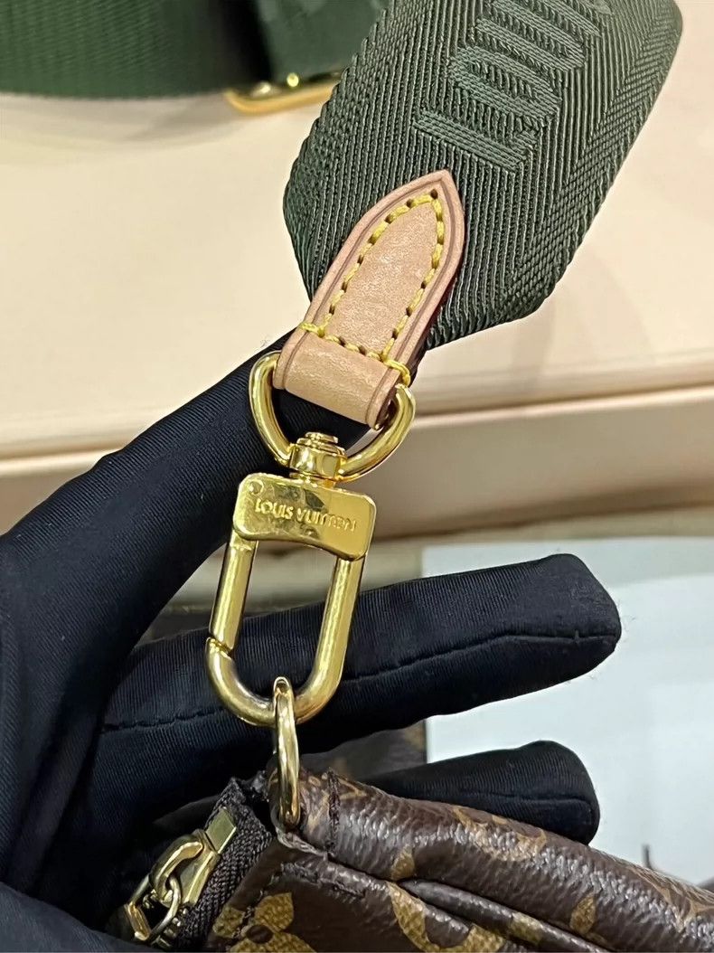 Louis Vuitton Louis Vuitton Green Five-in-One Bag-yf Size ONE SIZE - 6 Thumbnail