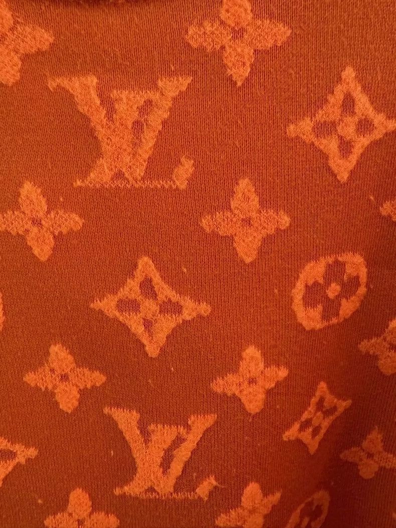 Louis Vuitton Louis Vuitton Orange Logo Sweatshirt-yf Size US M / EU 48-50 / 2 - 3 Thumbnail
