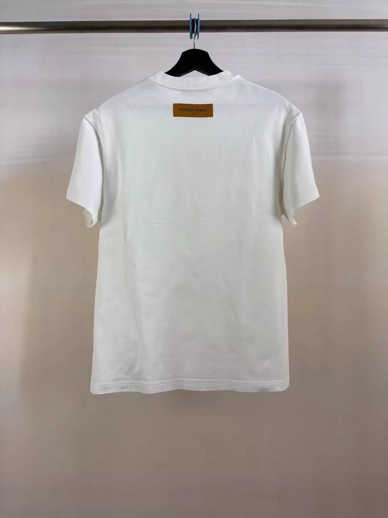 Louis Vuitton Louis Vuitton White Green Embroidery Short Sleeve Shirt-yf Size US S / EU 44-46 / 1 - 2 Thumbnail
