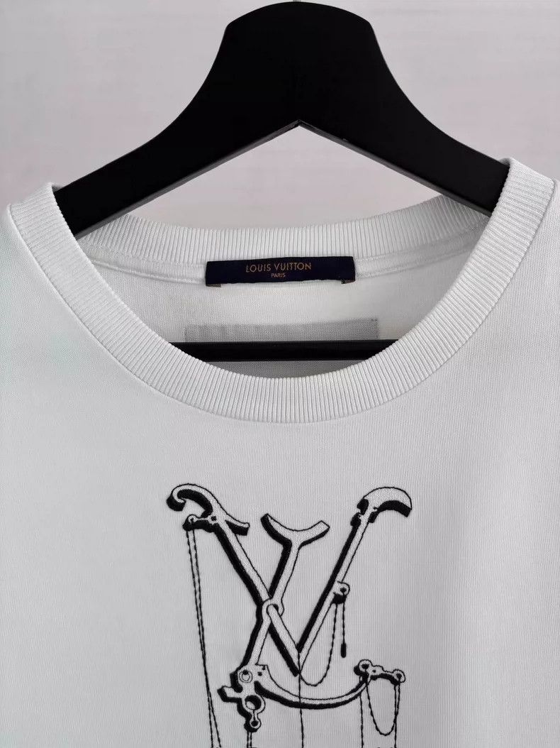 Louis Vuitton Louis Vuitton Water Drop Logo Short Sleeve Shirt-yf Size US S / EU 44-46 / 1 - 3 Thumbnail