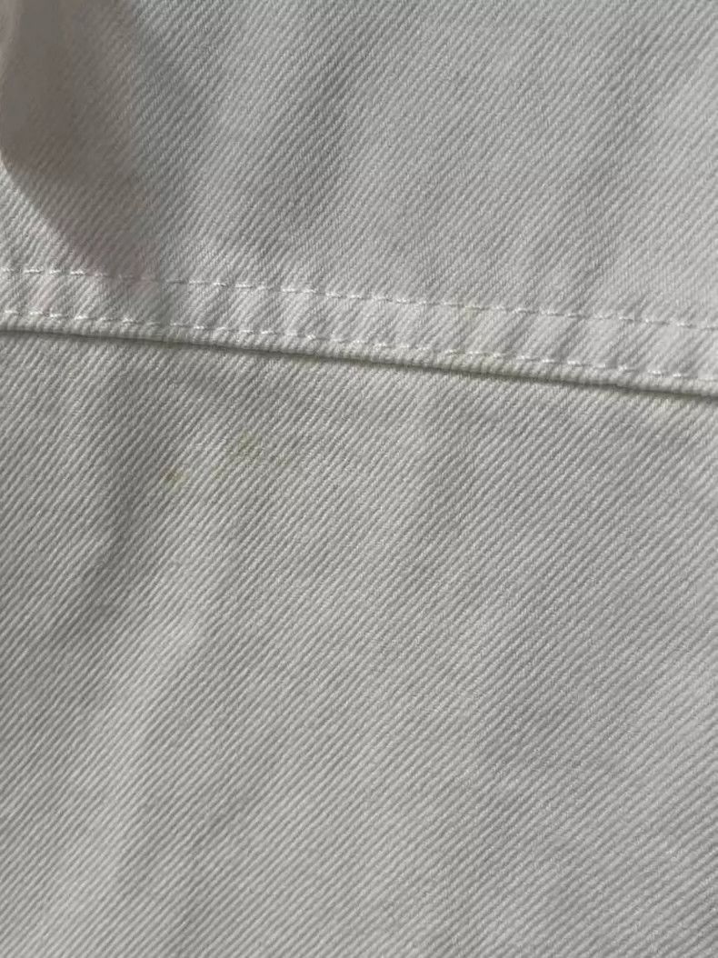 The Row White Denim Long Sleeve Shirt with Minor Flaws-yf Size US XS / EU 42 / 0 - 5 Thumbnail
