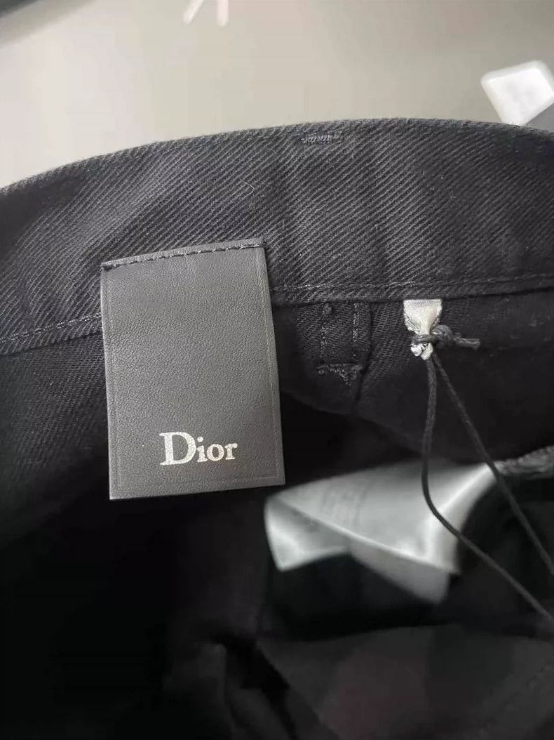 Dior Dior Jeans with Floral Embroidery-yf Size US 29 - 6 Thumbnail