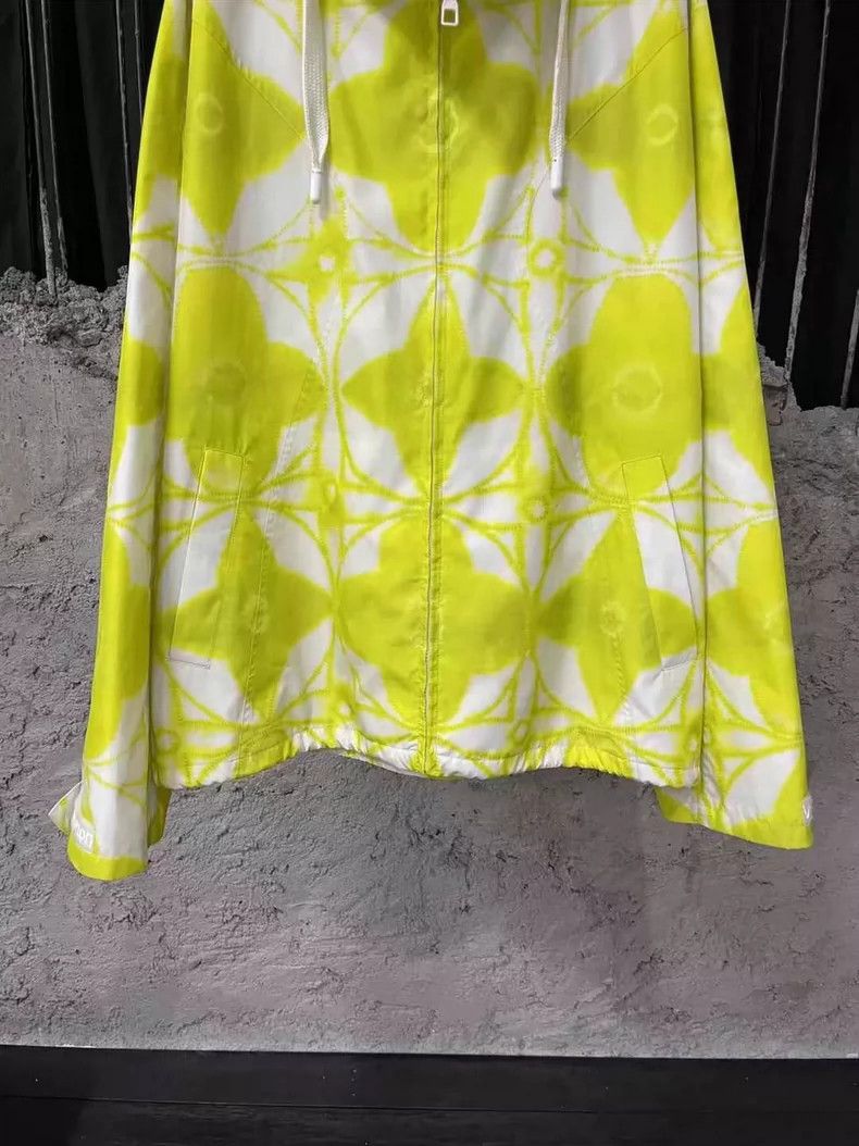 Louis Vuitton Louis Vuitton Zip Jacket with Yellow Pattern-yf Size US L / EU 52-54 / 3 - 4 Thumbnail