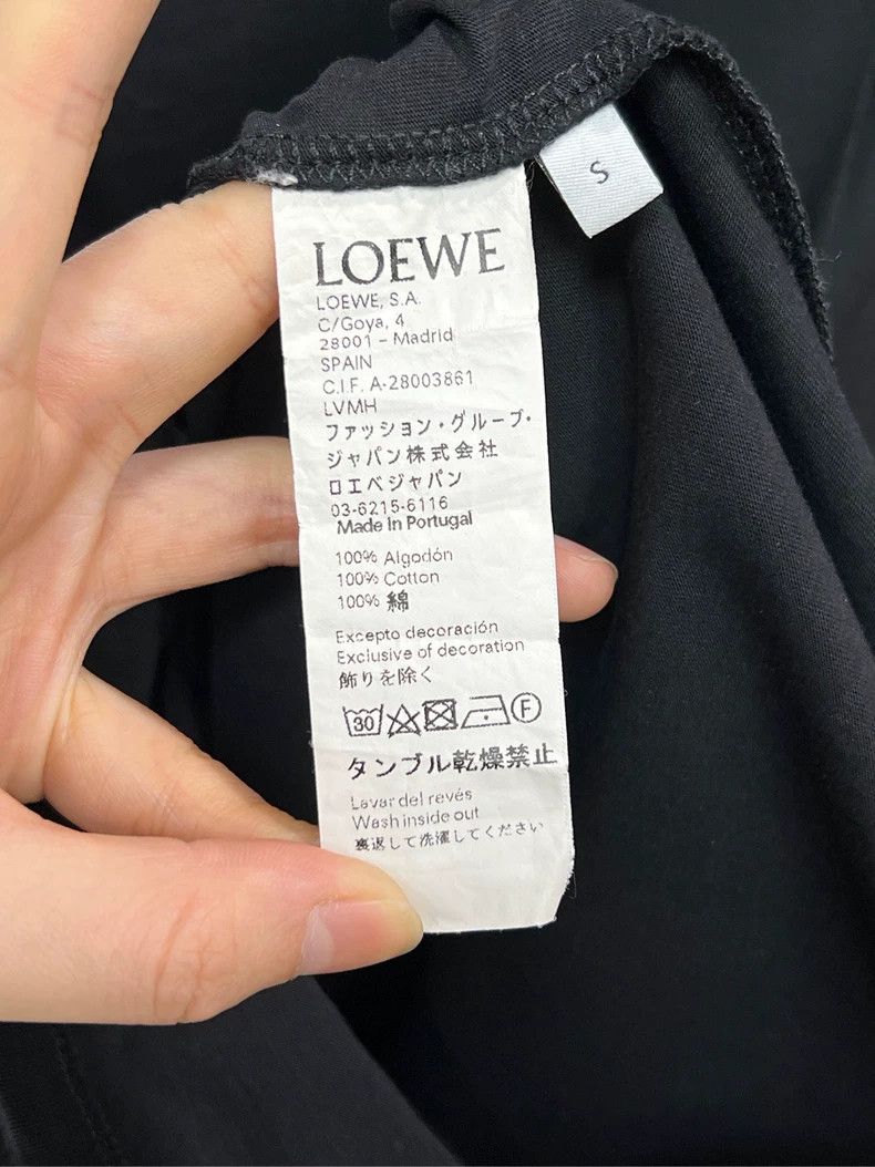 Loewe Loewe Logo Short Sleeve T-Shirt-yf Size US S / EU 44-46 / 1 - 3 Thumbnail