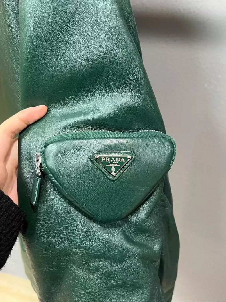 Prada Prada x Raf Simons Green Bomber Jacket-yf Size US S / EU 44-46 / 1 - 3 Thumbnail