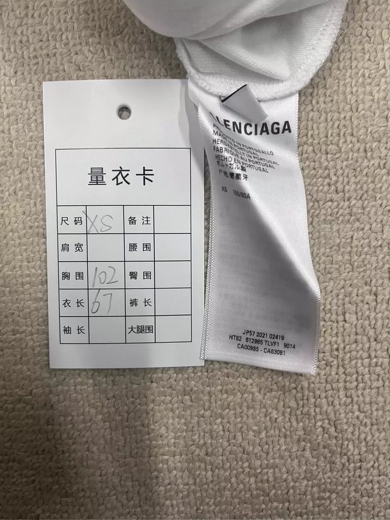 Balenciaga Jelly Logo Short Sleeve T-Shirt-yf