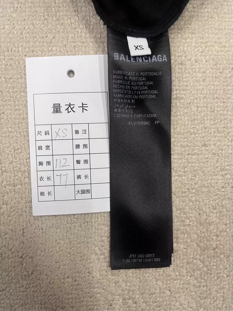 Balenciaga Balenciaga Logo Graphic Short Sleeve T-Shirt-yf Size US XS / EU 42 / 0 - 4 Thumbnail