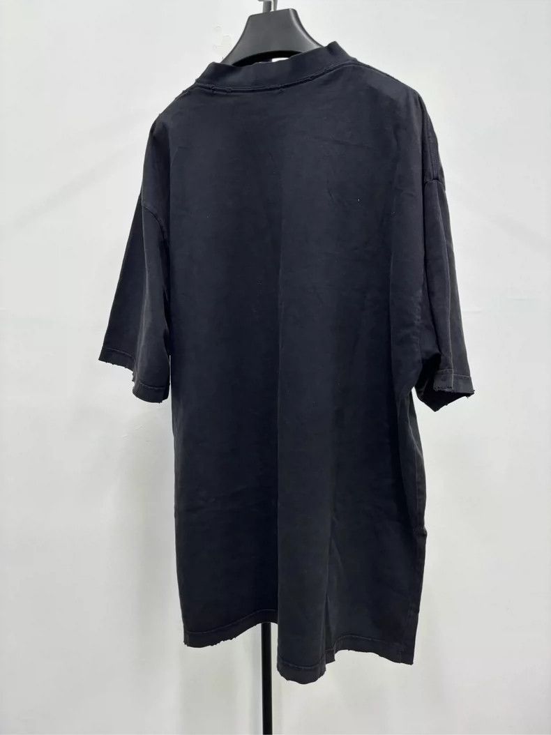 Balenciaga Balenciaga Scissor Wheat Logo Print T-shirt-yf Size US XL / EU 56 / 4 - 2 Thumbnail