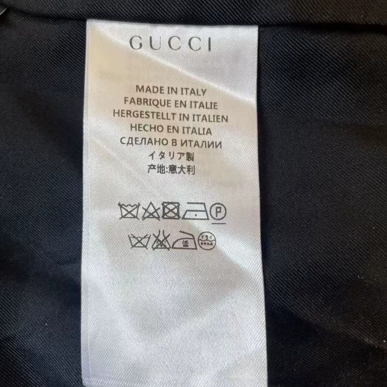 Gucci Gucci Baseball Jacket with Floral Embroidery-yf Size US L / EU 52-54 / 3 - 4 Thumbnail