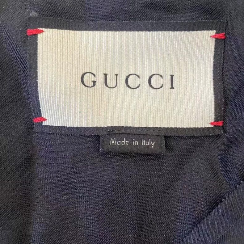 Gucci Gucci Baseball Jacket with Floral Embroidery-yf Size US L / EU 52-54 / 3 - 3 Thumbnail