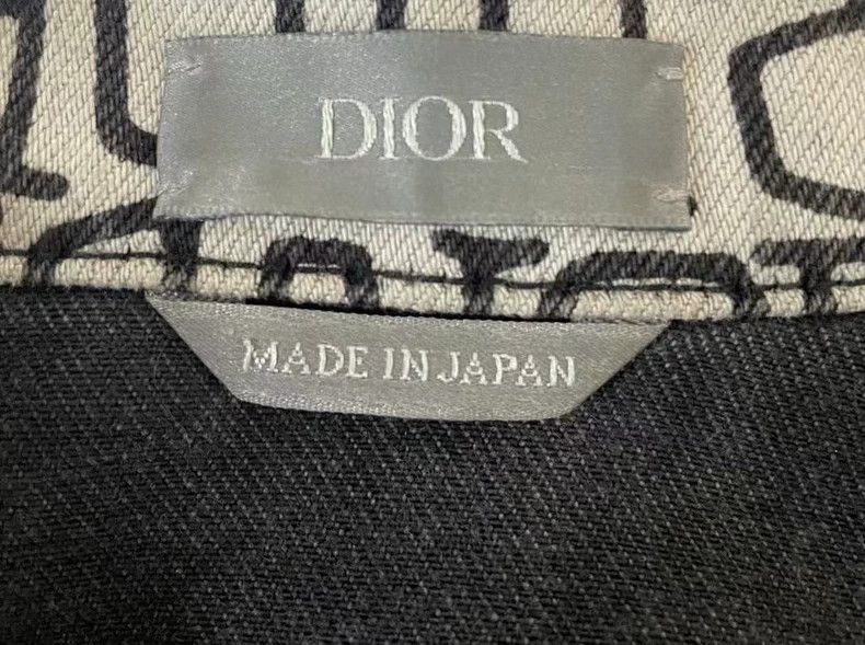 Dior Dior Logo Zip Denim Jacket-yf Size US L / EU 52-54 / 3 - 3 Thumbnail
