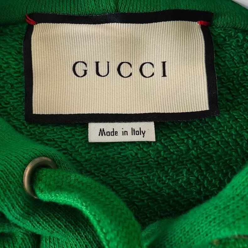 Gucci GUCCI Bear Embroidered Sweatshirt in Green-yf Size US S / EU 44-46 / 1 - 4 Thumbnail