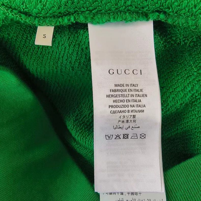 Gucci GUCCI Bear Embroidered Sweatshirt in Green-yf Size US S / EU 44-46 / 1 - 5 Thumbnail