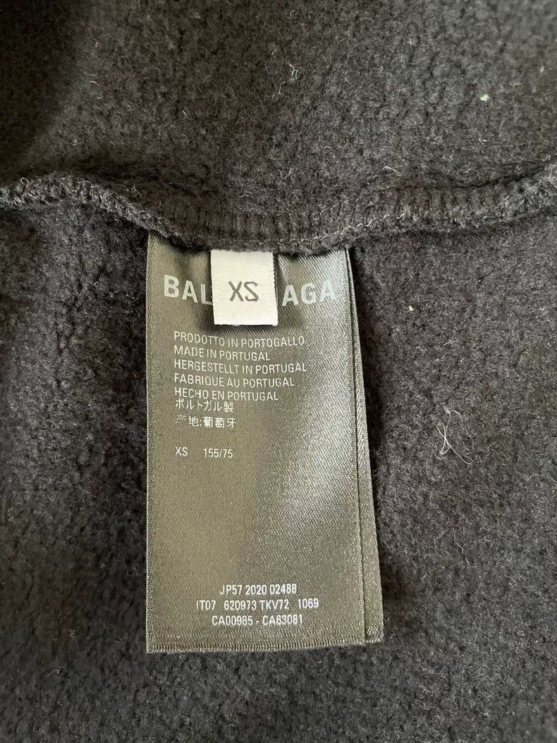 Balenciaga Balenciaga Black Hoodie with Double B Logo-yf Size US XS / EU 42 / 0 - 4 Thumbnail