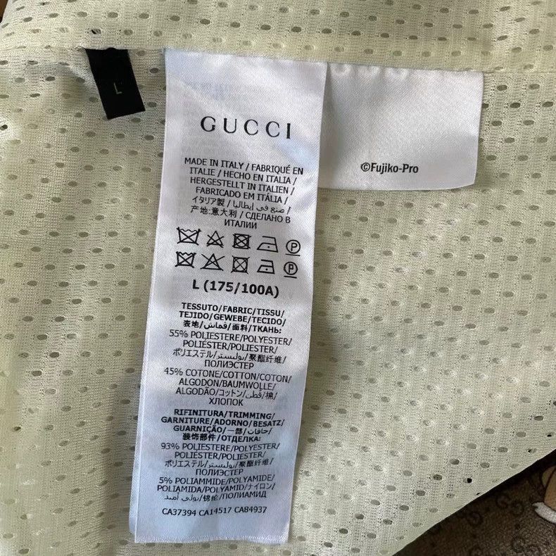 Gucci Gucci Doraemon Print Zip-up Jacket-yf Size US L / EU 52-54 / 3 - 4 Thumbnail