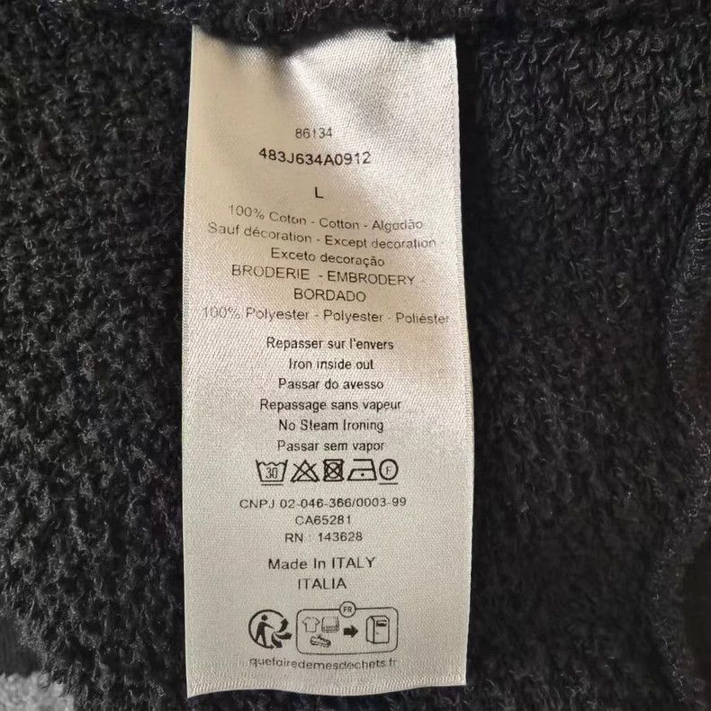 Dior DIOR Logo Embroidered Long Sleeve Sweatshirt-yf Size US L / EU 52-54 / 3 - 4 Thumbnail