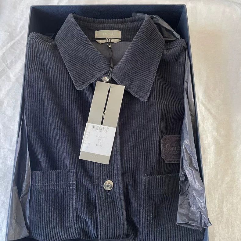Dior DIOR Corduroy Label Collar Jacket-yf Size US M / EU 48-50 / 2 - 6 Thumbnail