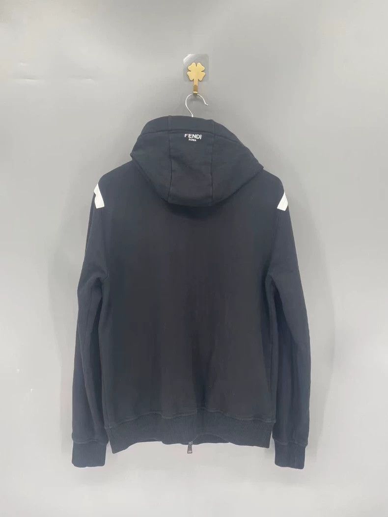 Fendi Fendi Hooded Zip-Up Sweatshirt in Size S-yf Size US S / EU 44-46 / 1 - 2 Thumbnail