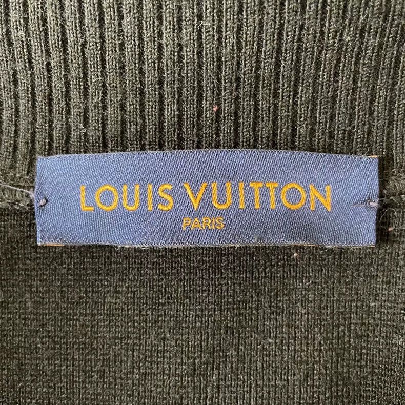 Louis Vuitton Louis Vuitton Black Leather Badge Jacket-yf Size US S / EU 44-46 / 1 - 3 Thumbnail