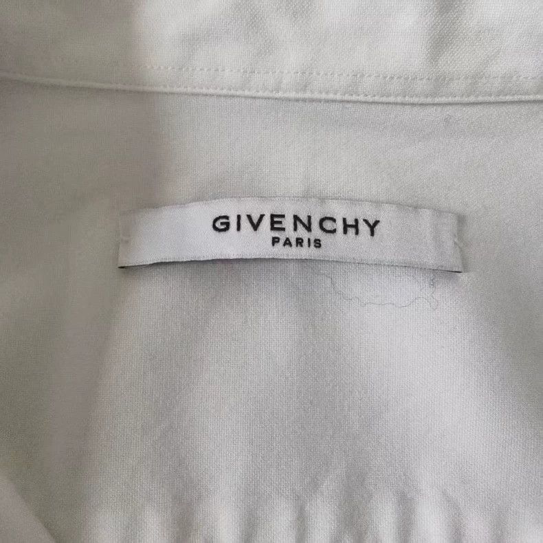 Givenchy Givenchy Pocket Embroidered Logo Shirt-yf Size US M / EU 48-50 / 2 - 3 Thumbnail