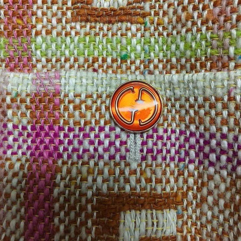 Gucci Gucci Woven Jacket with Pink and Beige Details-yf Size US S / EU 44-46 / 1 - 6 Thumbnail