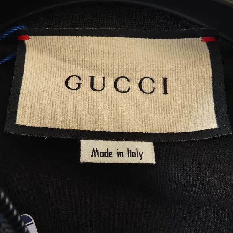 Gucci GUCCI Black Zip-Up Long Sleeve Jacket-yf Size US L / EU 52-54 / 3 - 3 Thumbnail
