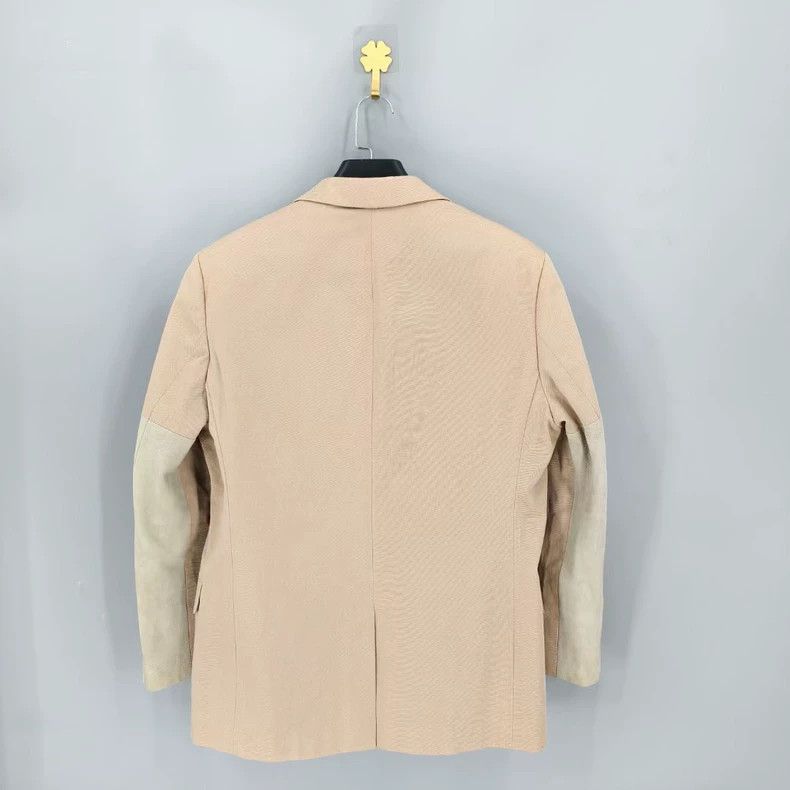 Fendi Fendi Suede Jacket with Patch Details-yf Size US XXL / EU 58 / 5 - 2 Thumbnail