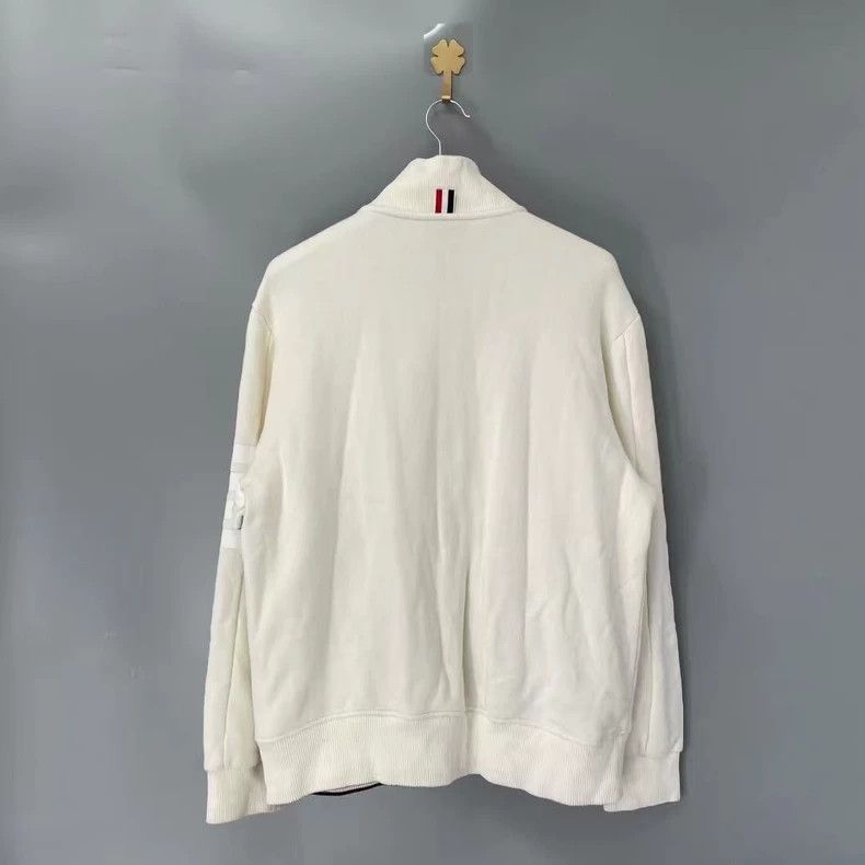 Thom Browne Thom Browne Four Bar Jacket Lightly Stained-yf Size US M / EU 48-50 / 2 - 2 Thumbnail