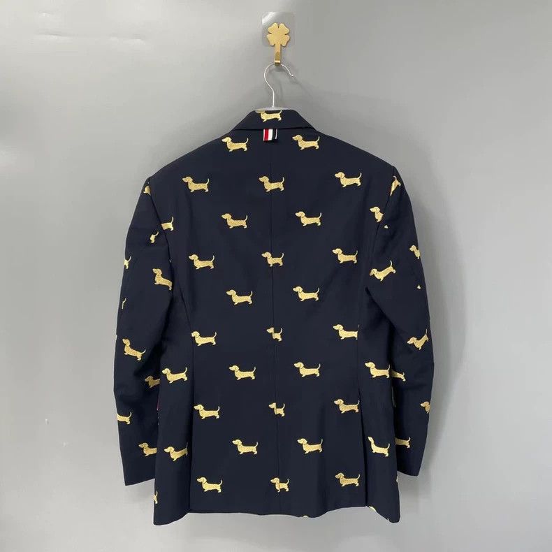 Thom Browne Thom Browne Dog Embroidery Jacket Size 2-yf Size US S / EU 44-46 / 1 - 2 Thumbnail