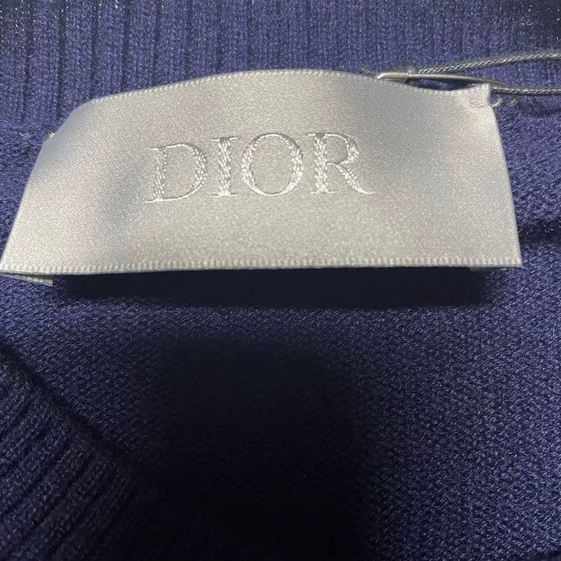 Dior Dior Long Sleeve Sweater with Animal Pattern-yf Size US L / EU 52-54 / 3 - 3 Thumbnail