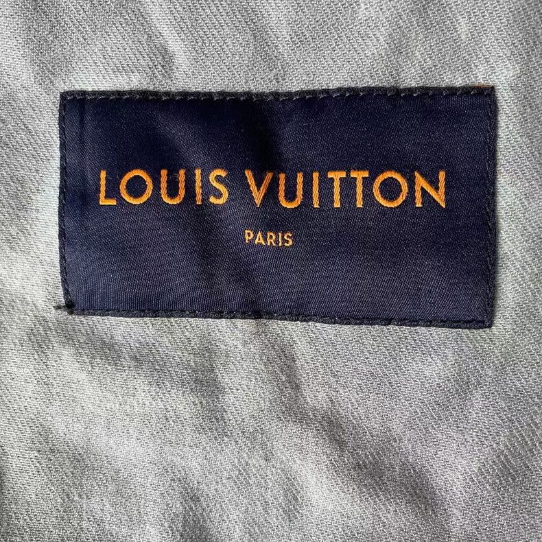 Louis Vuitton Louis Vuitton Plant Pattern Denim Jacket-yf Size US L / EU 52-54 / 3 - 3 Thumbnail