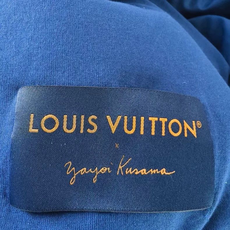 Louis Vuitton Louis Vuitton Blue Teddy Jacket with Prints-yf Size US XXL / EU 58 / 5 - 3 Thumbnail