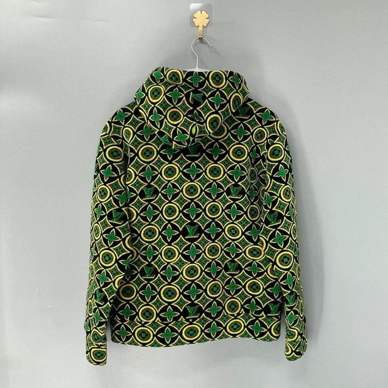 Louis Vuitton Louis Vuitton Zip-Up Pullover Hoodie-yf Size US M / EU 48-50 / 2 - 2 Thumbnail