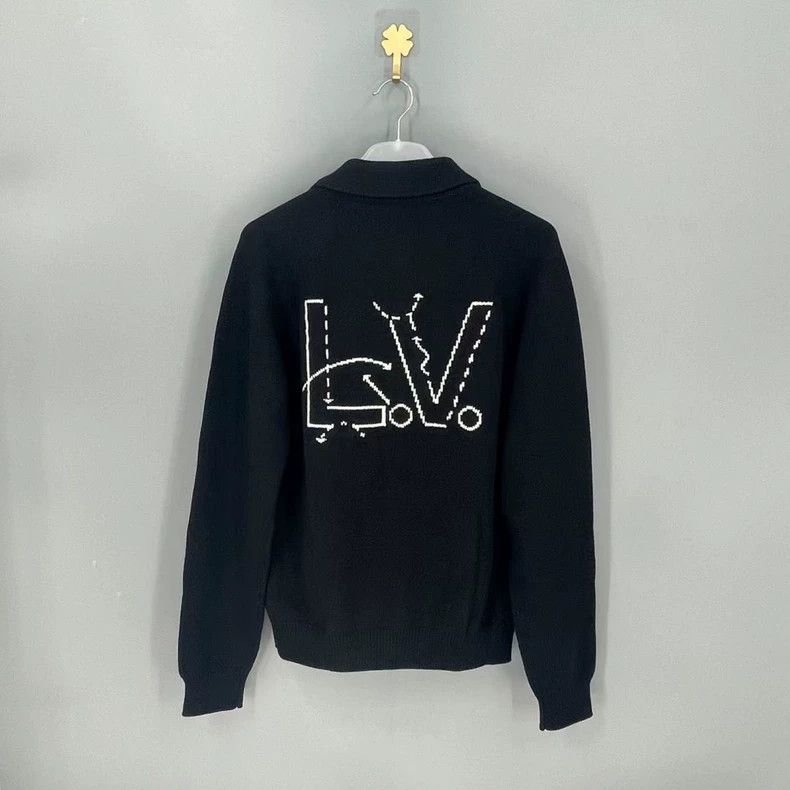 Louis Vuitton Louis Vuitton NBA Cardigan Sweater Jacket-yf Size US M / EU 48-50 / 2 - 2 Thumbnail
