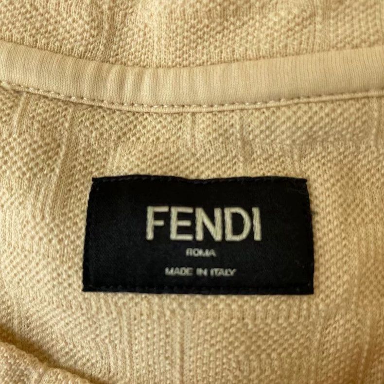 Fendi FENDI SS23 Logo Short Sleeve T-Shirt-yf Size US M / EU 48-50 / 2 - 3 Thumbnail