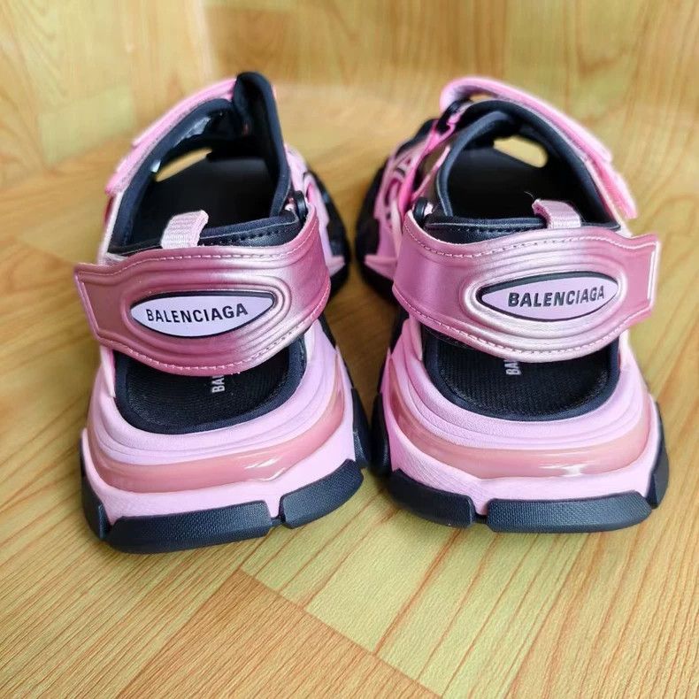 Balenciaga Balenciaga Track 2.0 Pink Beach Sandals-yf Size US 8 / EU 41 - 5 Thumbnail