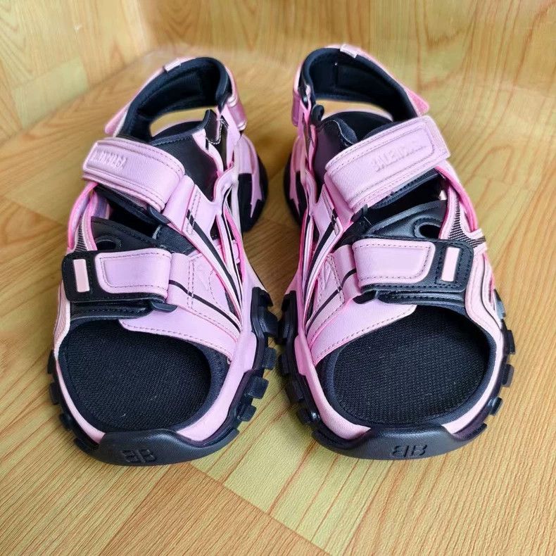 Balenciaga Balenciaga Track 2.0 Pink Beach Sandals-yf Size US 8 / EU 41 - 4 Thumbnail