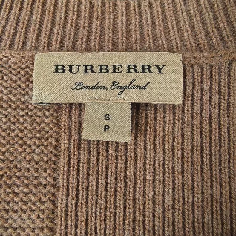 Burberry Burberry Caramel Wool Cashmere Blend Sweater-yf Size US S / EU 44-46 / 1 - 3 Thumbnail